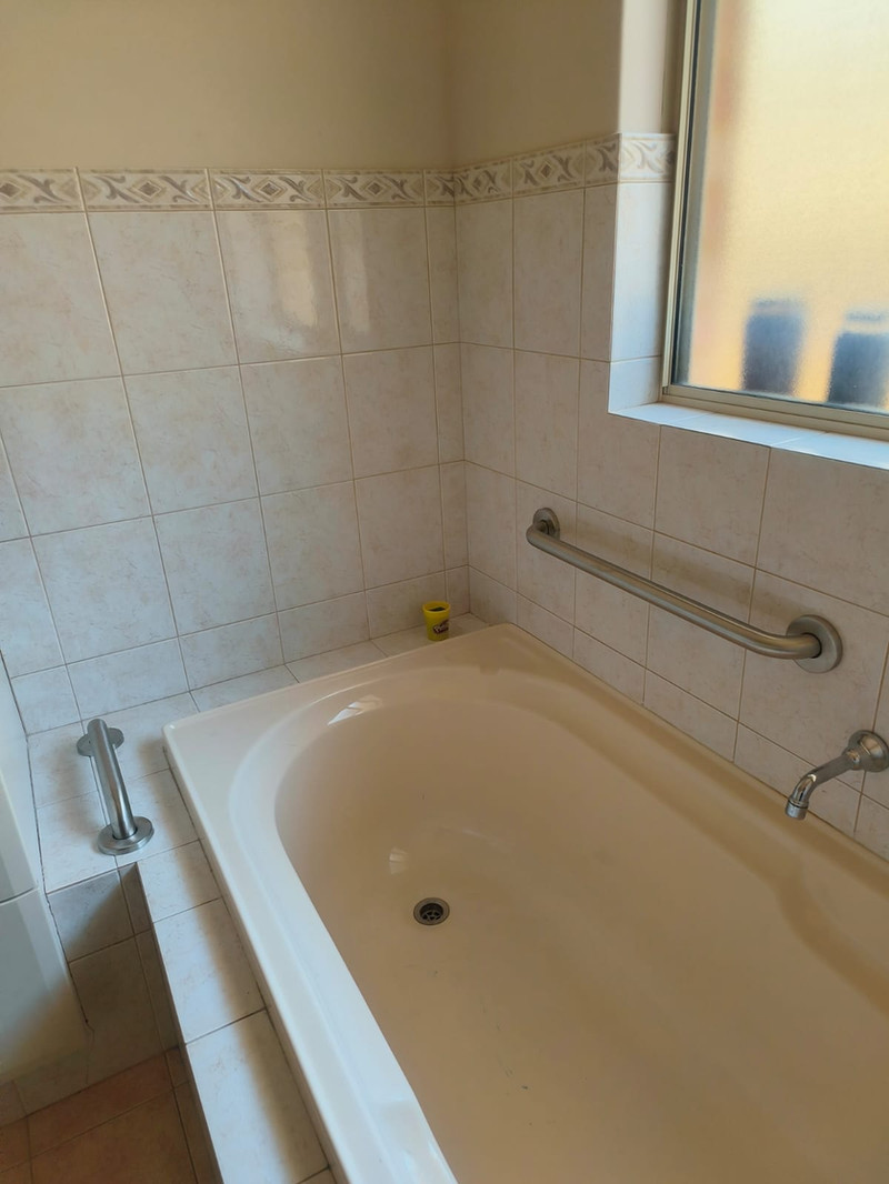 Professional grab rail installation in a Balcatta home bathroom