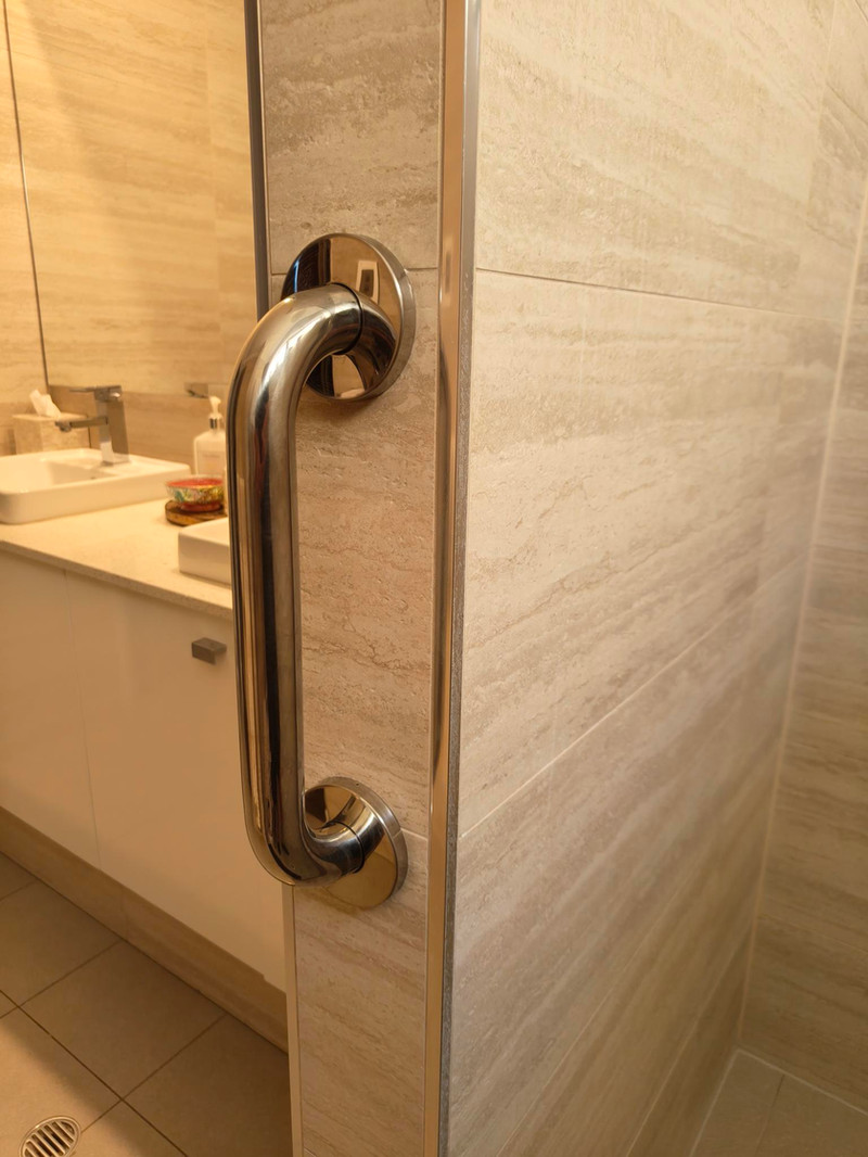 Grab rail supply and installation completed in a Perth home