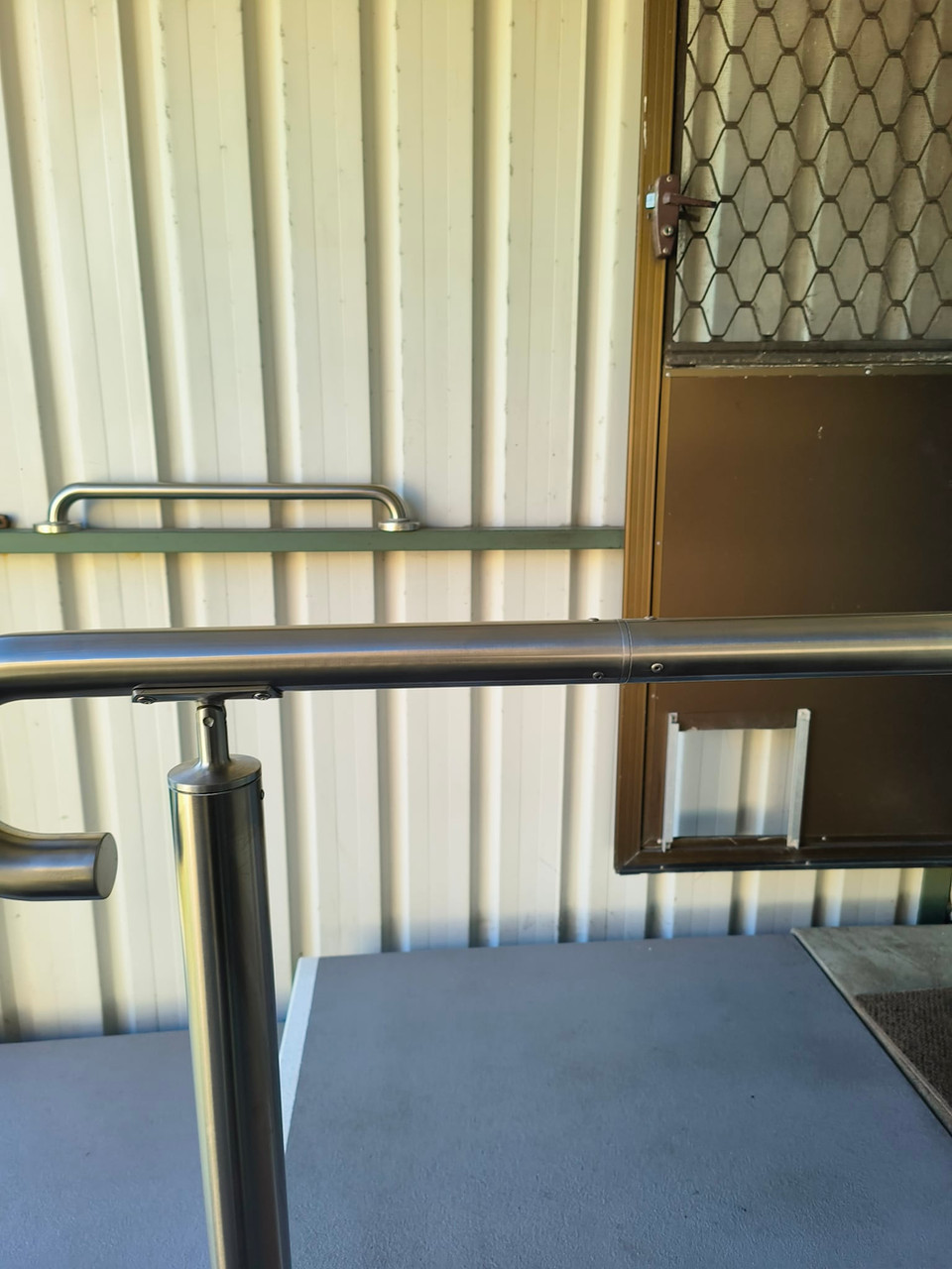 Custom handrail fit-off for safer access in Perth