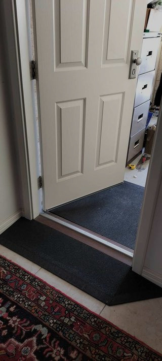 Custom access ramp installed for easier everyday entry in Perth