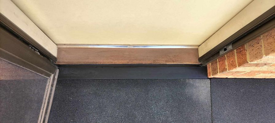 Wide rubber ramp installation for safer home access in Perth